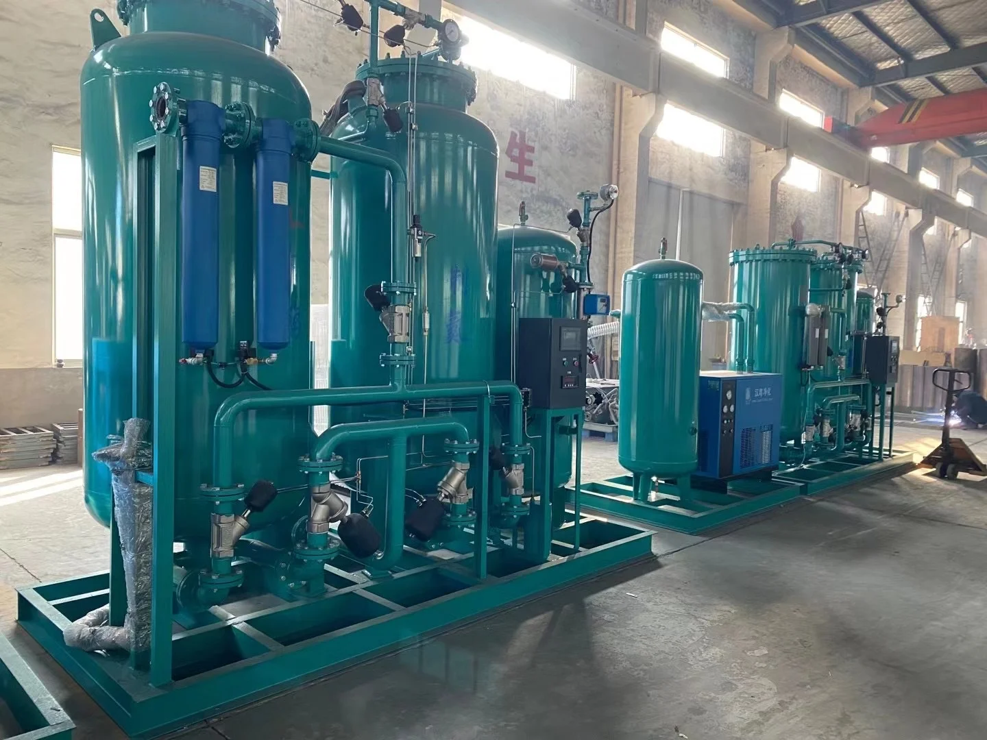 CE approved Alarm system equipped cheap price oxygen generating plant for filling cylinders