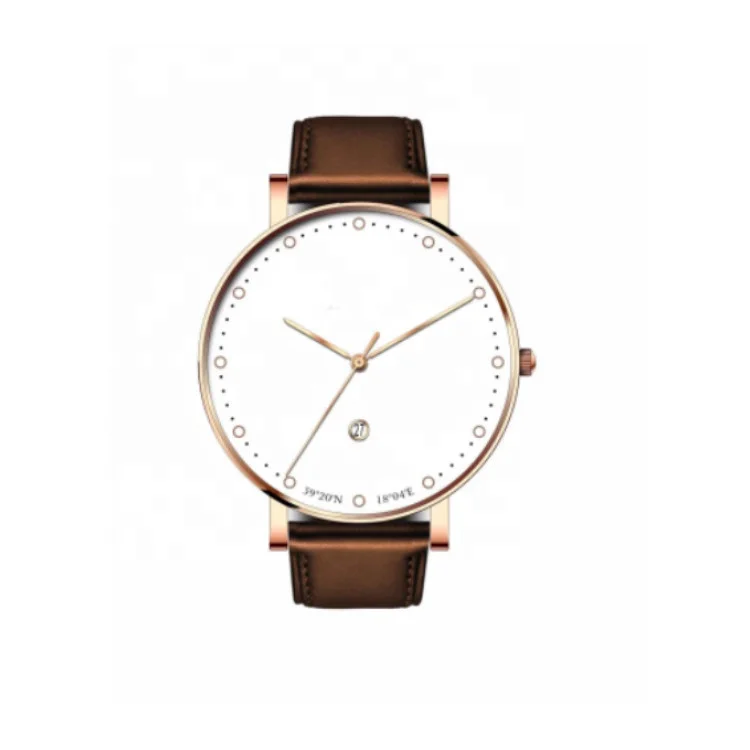 Women Ultra-thin Minimalist Waterproof Watch  Movement Analog Dial Fashion Watch Unisex Dress Ladies New Quartz Watch