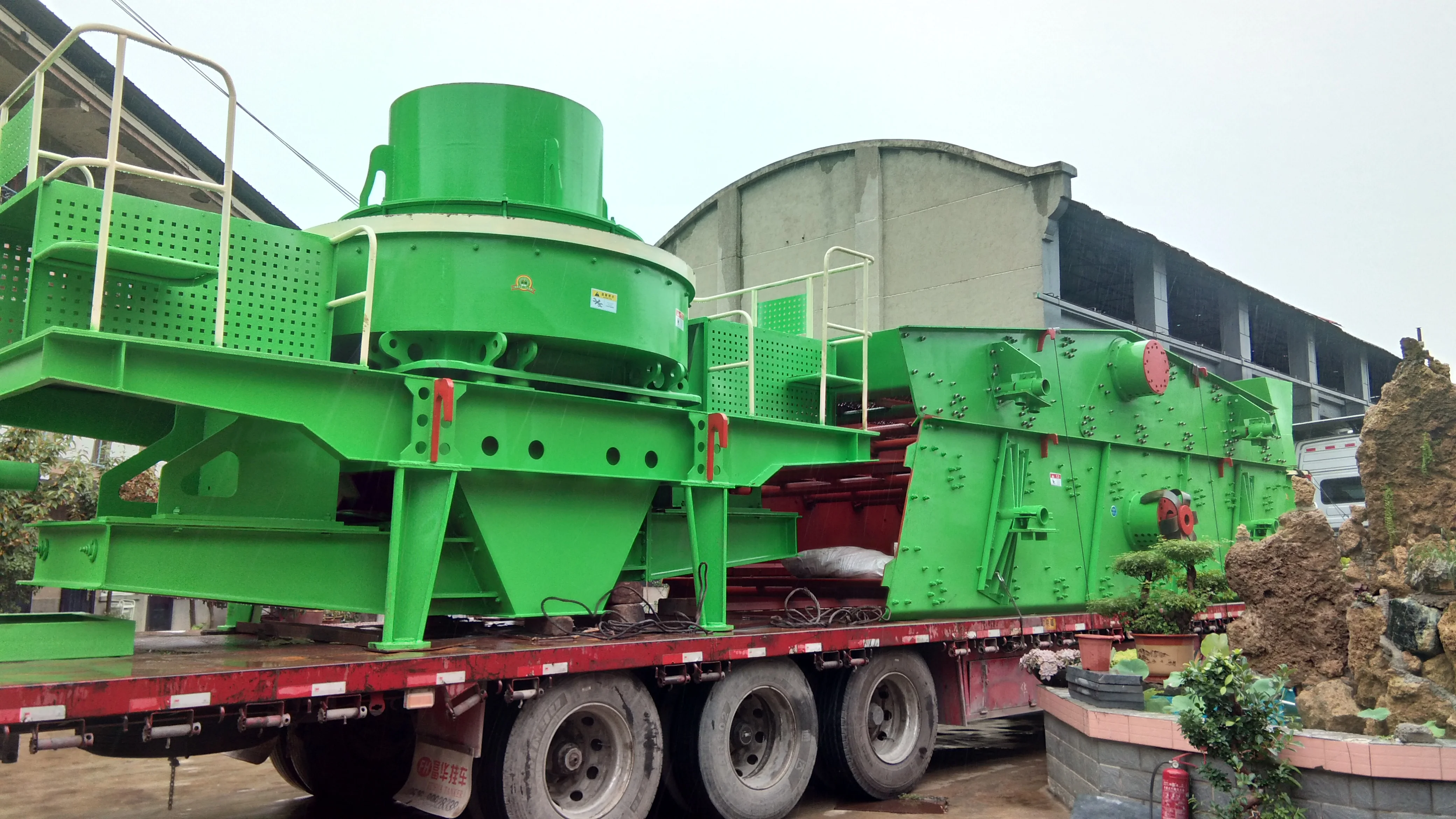 High Efficiency sand plastic making tiles machines High Quality Mobile Sand Making Machinery Machines for Making Gravel Price