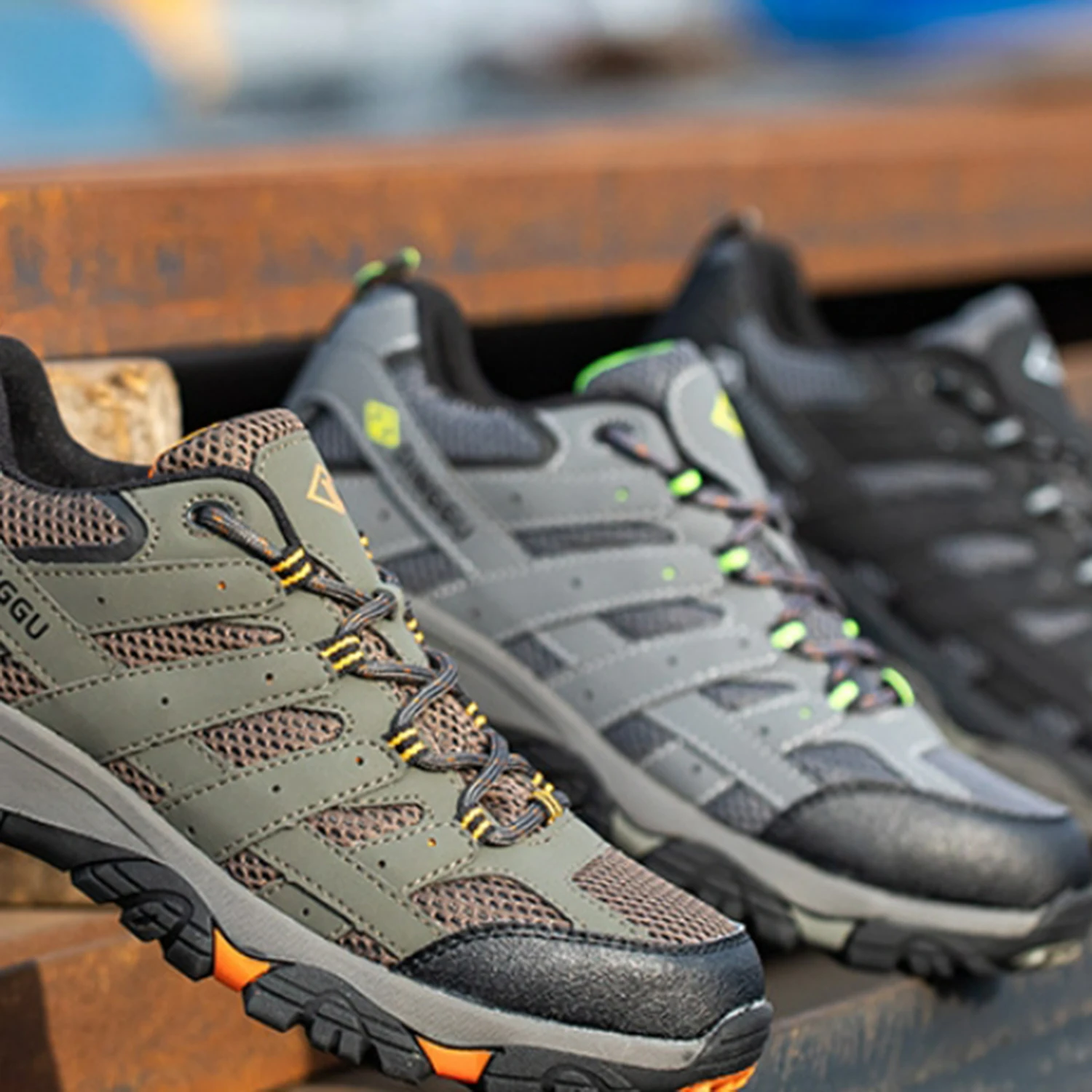 Steel Oil Resistant Shoes Work Safety Electrical Shock Proof Safety Shoes For Construction Men