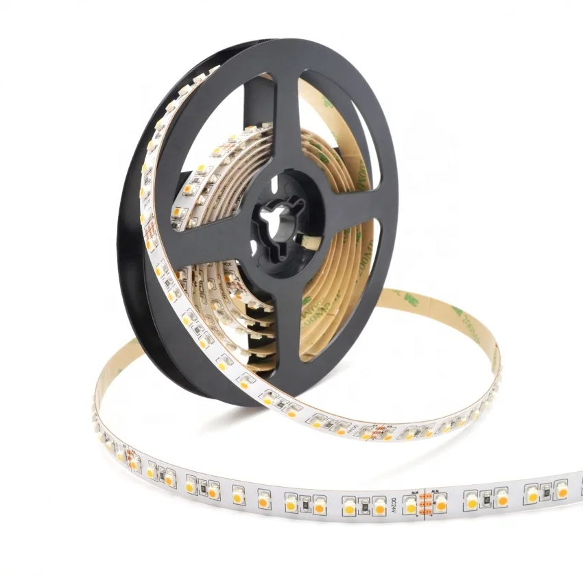 high cri ra 95-97 CCT 3528  12v 24v 2700k-6500k 120leds/m stripe tape cct led strip light 120 leds 3528