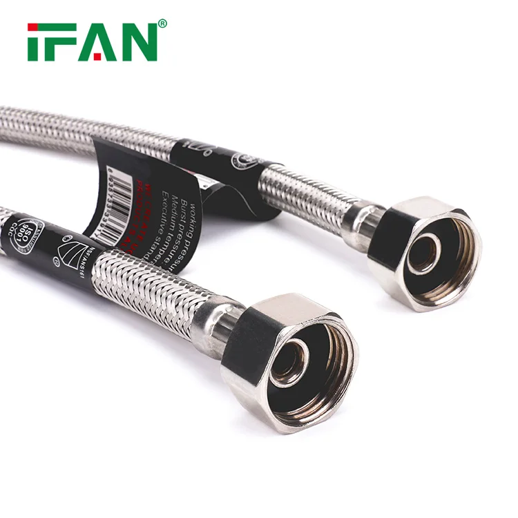 IFAN Free Sample Corrugated Stainless Steel Pipe Flexible Hose Braided Flexible Hose