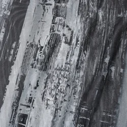 PUNK RAVE WT-751TCM Men Tight Fit Long Sleeves T-shirt  Elastic Gauze Abstract Printing Translucent O Neck Sexy Man Basic Top