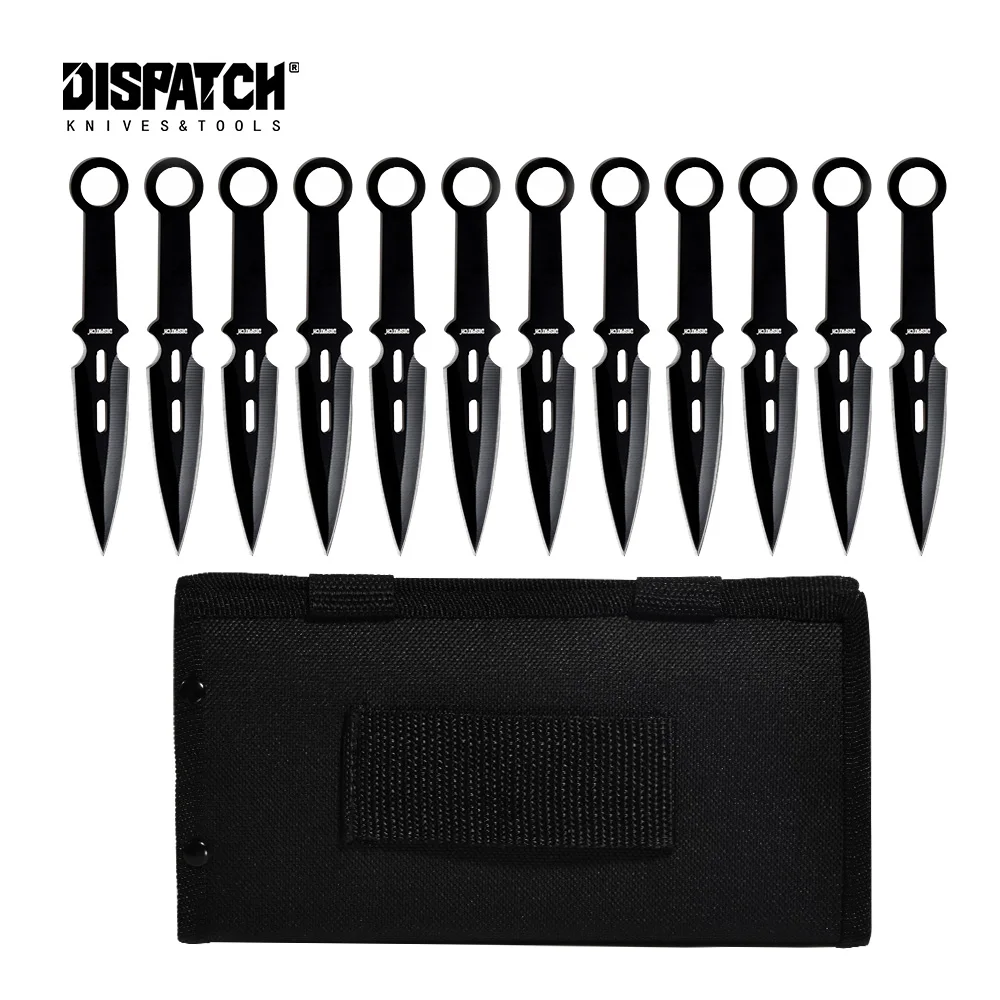 
 Отдых на природе аниме «Наруто» для костюмированной вечеринки оружия 12 шт. в наборе, бросая ниндзя с фиксированным лезвием ножа с нейлоновой оплетке  