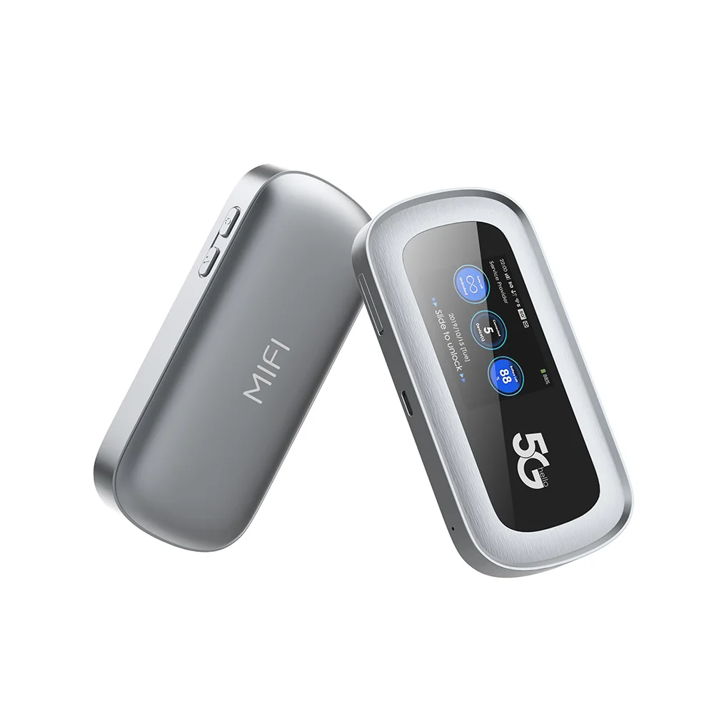 OLAX MQ68 5G LTE Router sim esim vsim SA/NSA Pocket wifi wireless WIFI 6 Dual Band 4400mAh 5G Hotspot Router modem