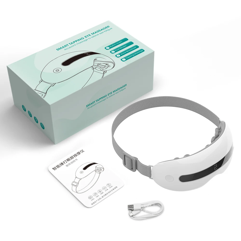 2023 new arrivals eye care massager stress relief machine/handheld thermal care eye massager anti aging
