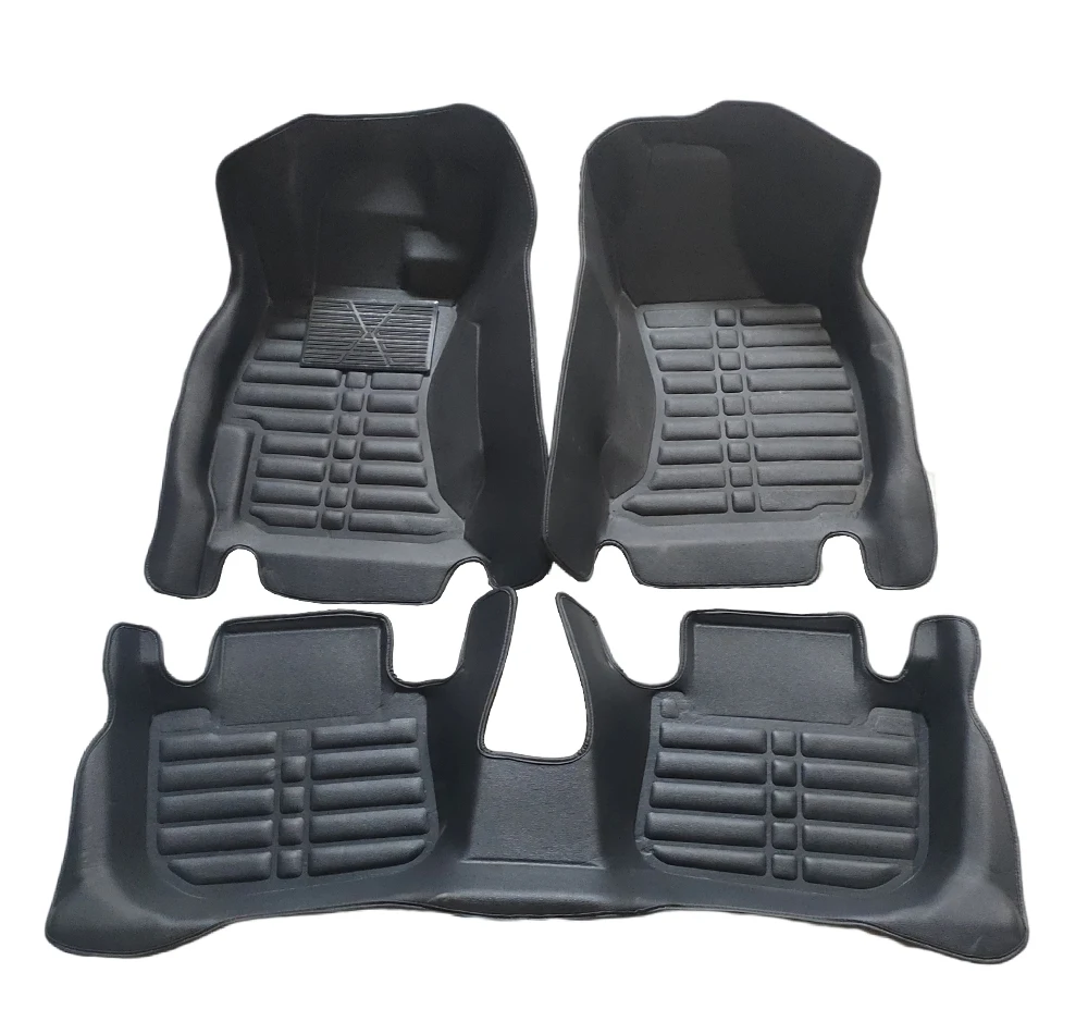 Best-selling wholesale car floor carpet Car foot mats for all-weather right-hand drive custom non-slip waterproof luxury 5d