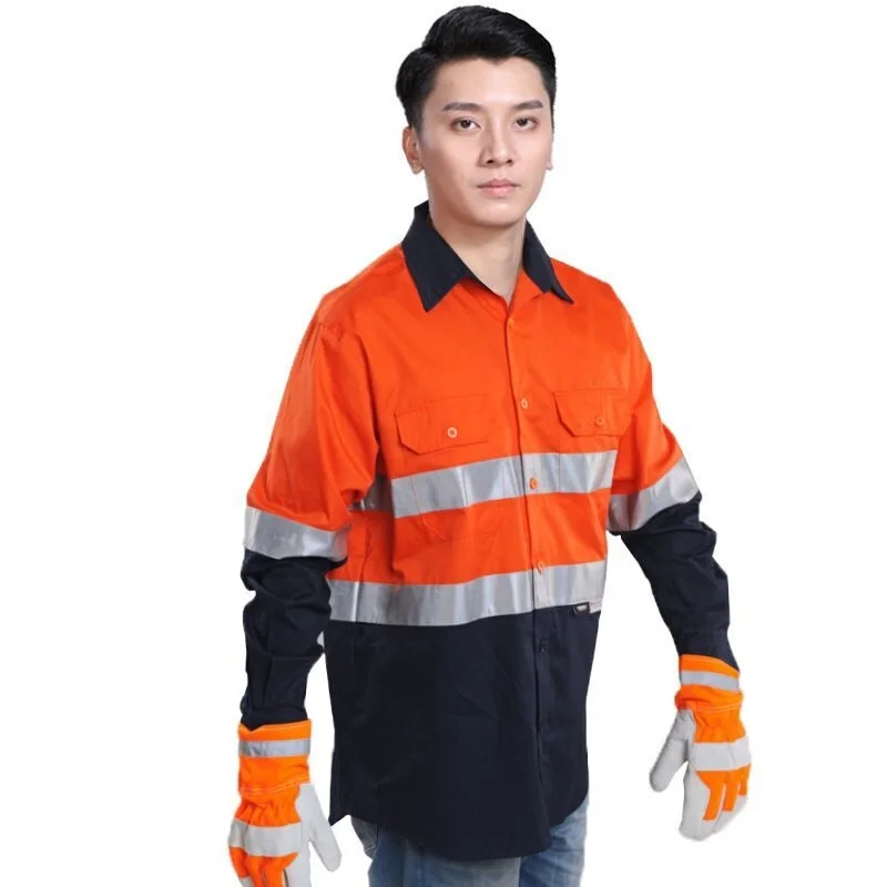 High Visibility Chile Type Coverall Reflective Work Uniforms Workwear
