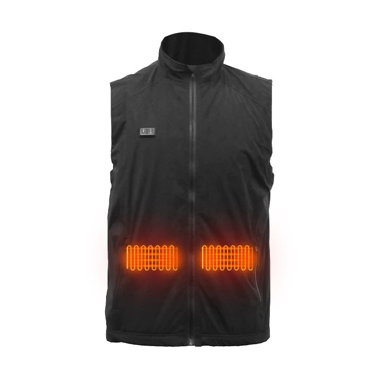 China Factory custom OEM economic Light Weight smart button temperature control battery operated clothing heating