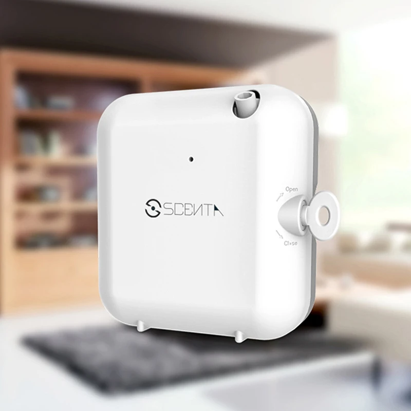 SCENTA Wholesale Battery Operated Bluetooth App Control Bathroom Fragrance Mist Auto Spray Electric Air Freshener Dispenser