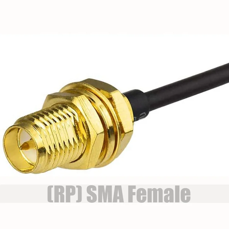 High Quality SMA Connector SMA Female to MHF4 IPEX 0.81 1.13mm Pigtail Coax Cable