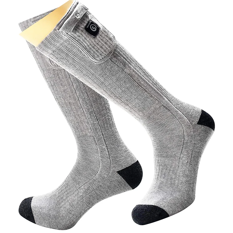 Breathable Battery Powered Winter Outdoor Thermal Socks for Skiing