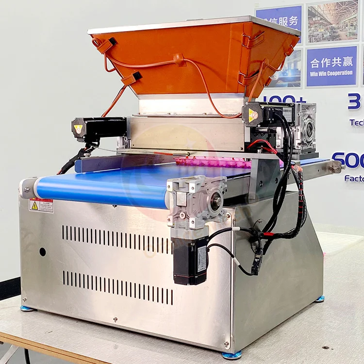 Mini Small semi auto Manual table top 12L Hopper gummy depositor machine semi automatic depositor make bear