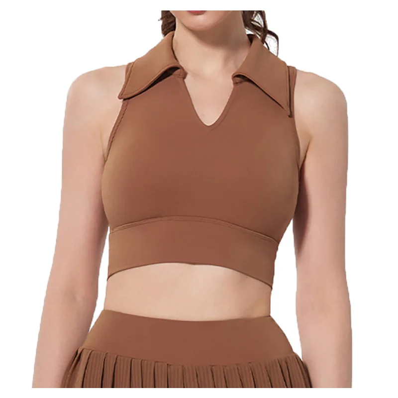 Custom womens tennis tops golf polo shirt athletic fit t shirt