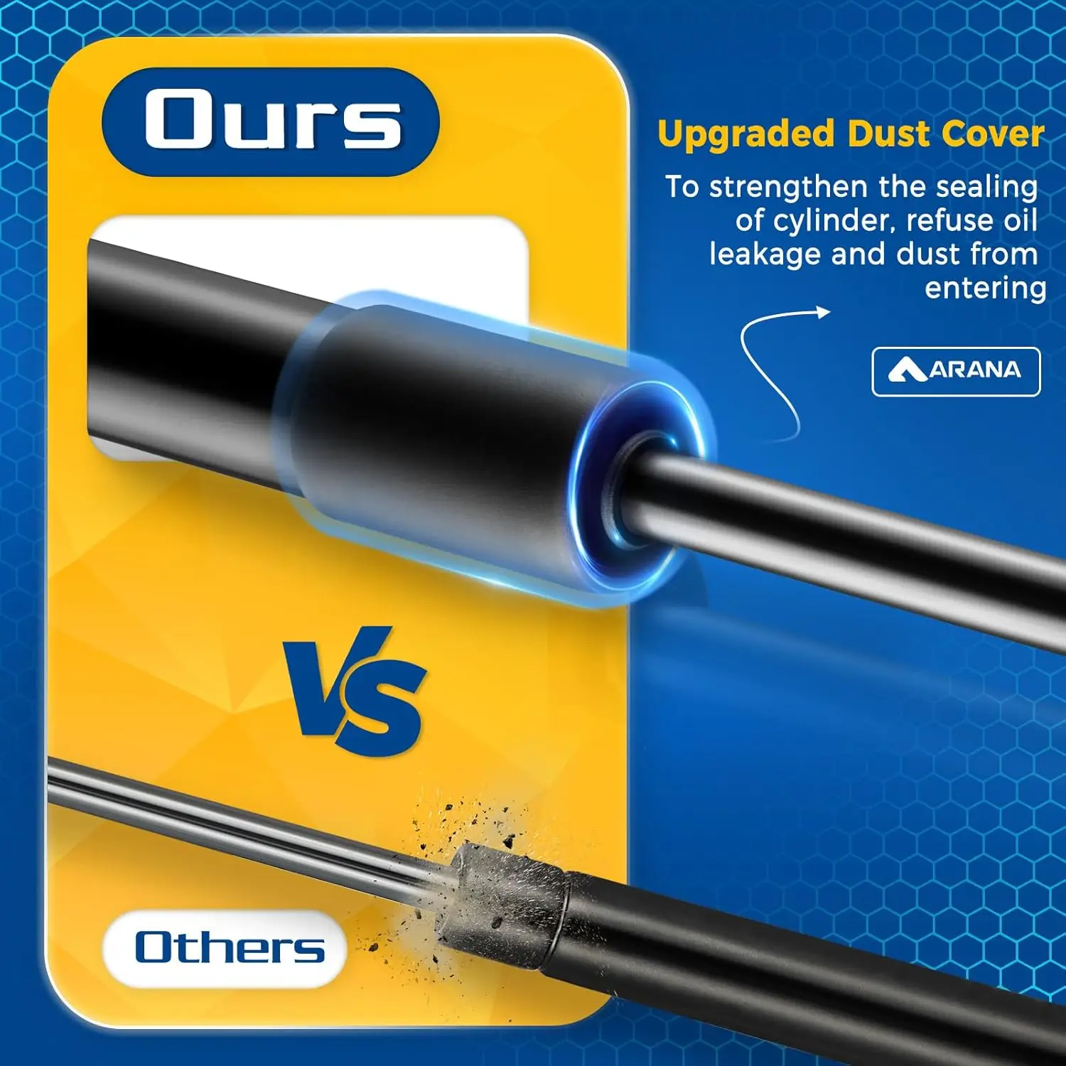 Jeep Grand Cherokee Rear Glass Window Steel Gas Lift Strut Quality Gas Spring Gas Shock Lift Support