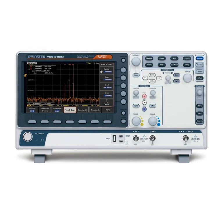 Параметры зонда осциллографа gwinstek MDO-2102AG MDO-2202AG Digital storage