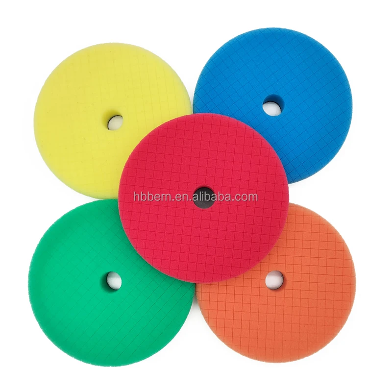 Car Polishing Disc 6 Inch Buffer Pad Car Polishing Kit Buffing Sponge Applicator Pad 150mm Pulidora De Auto