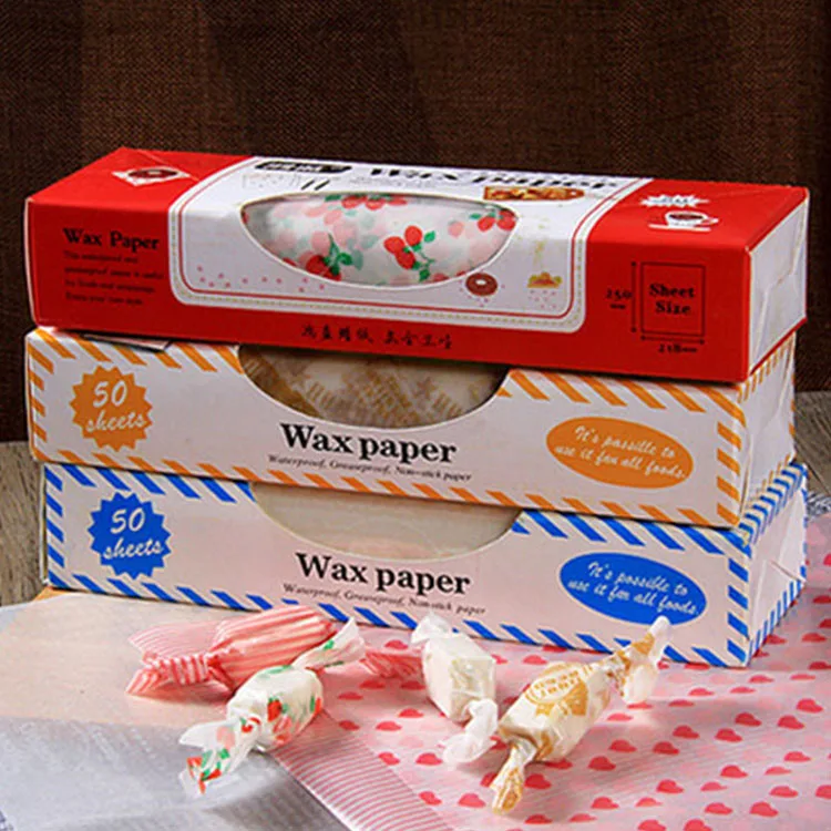 
Food grade wax coated paper for wrapping nougat 