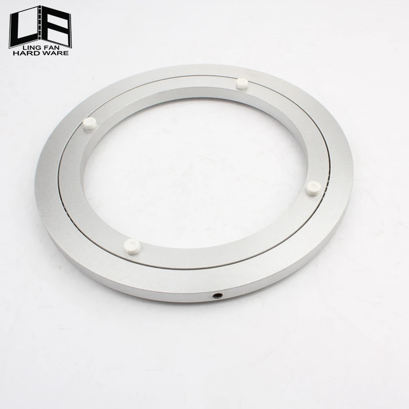 8-24 дюйма круглый алюминиевый сплав для ресторана сверхпрочный обеденный стол шарикоподшипник поворотный для ленивой Сьюзан алюминиевая пластина