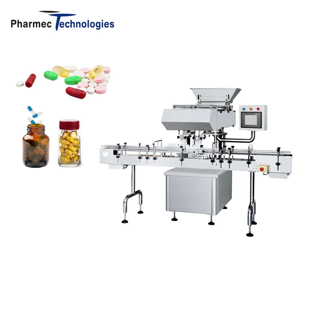 High Quality Medicine Automatic Capsule Counting  Equipment Vertical Pharmacy Mechanical Auto Capsule Counting Machine