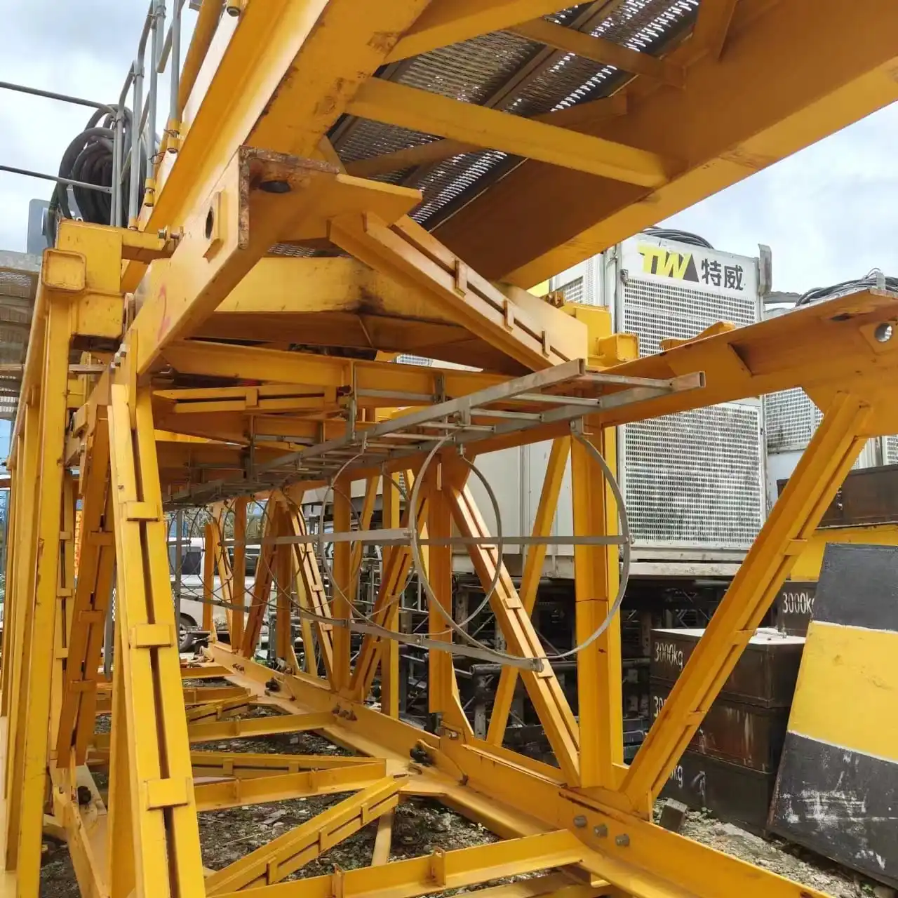 7020-12 12ton Topkit башенный кран официальный строительство для продажи