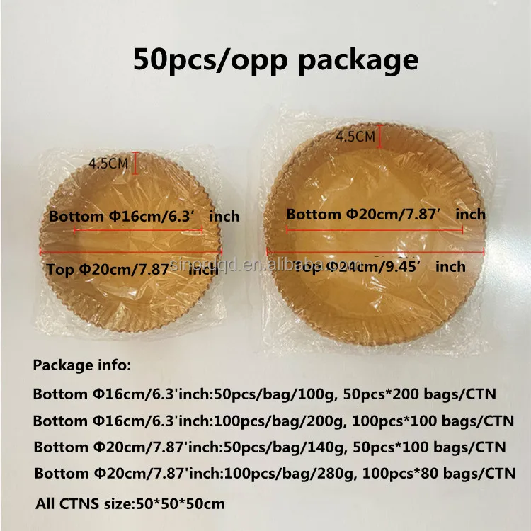 Air Frier Parchment Paper