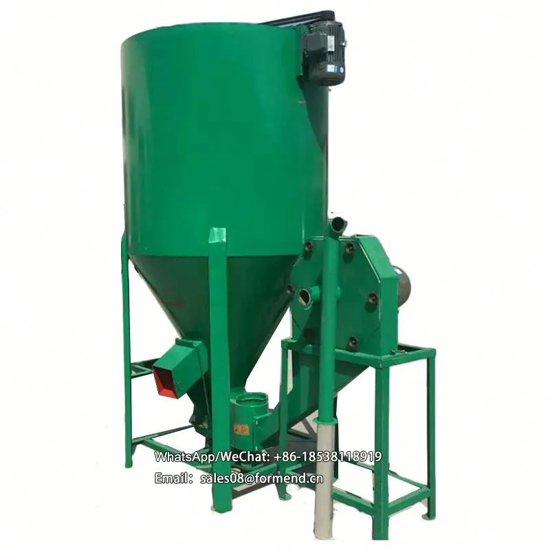 Agricultural Machinery 500kg Mixing Capacity Cow Feed Mixer