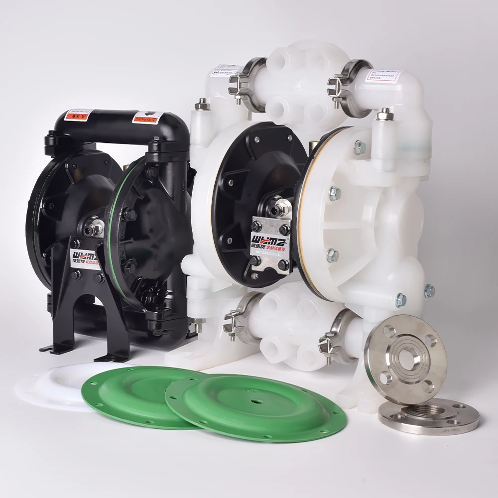 Chemical corrosion resistant pump diaphragm pp plastic air pump industrial liquid solvent delivery diaphragm pump