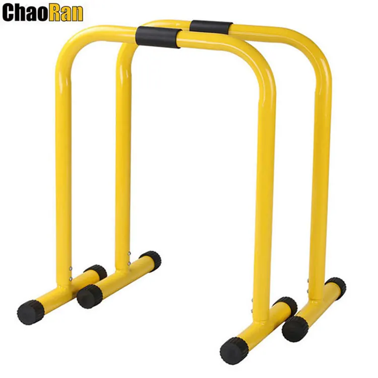Chaoran Factory Door to Door Delivery Dip Bar Station Portable Dip Station Home Gym Dip Stand