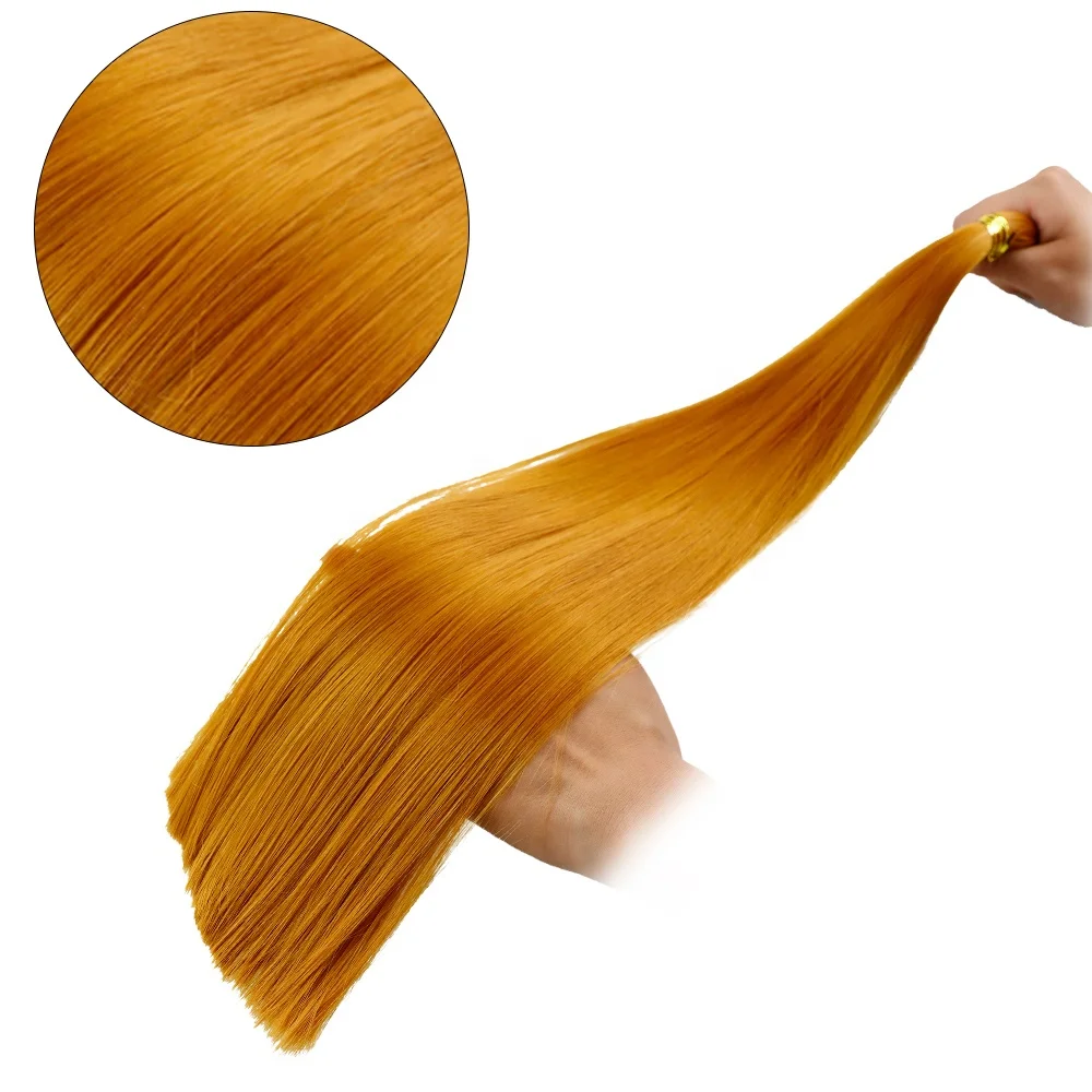 
NEW C6 Matte High Temperture Fiber Wholesale Synthetic Hair Extension Fiber High Quality Raw Material Synthetic Hair Fiber 