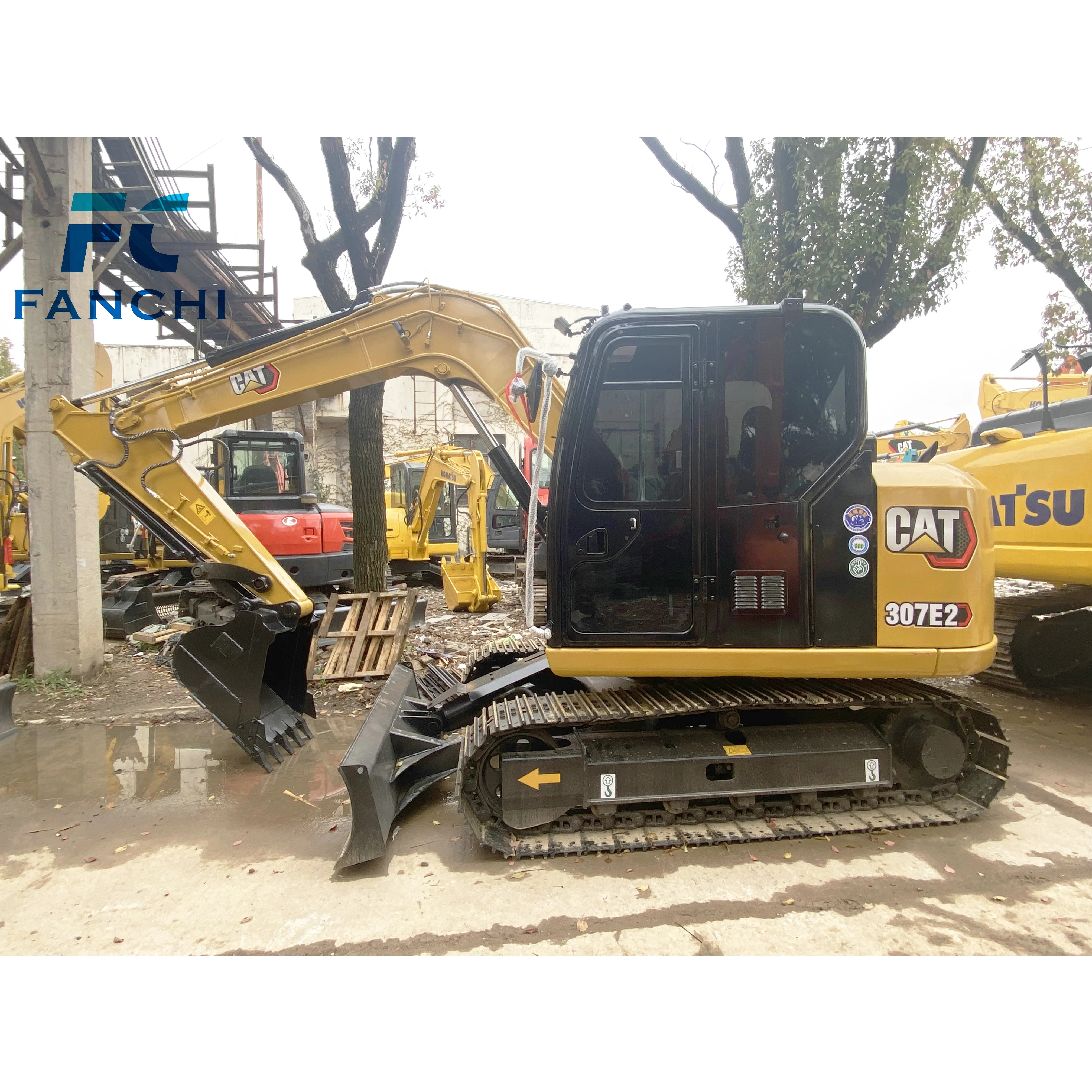 95% Новый CAT307E2 б/у экскаватор хорошее состояние гарантия качества разумная цена 307E2 для продажи