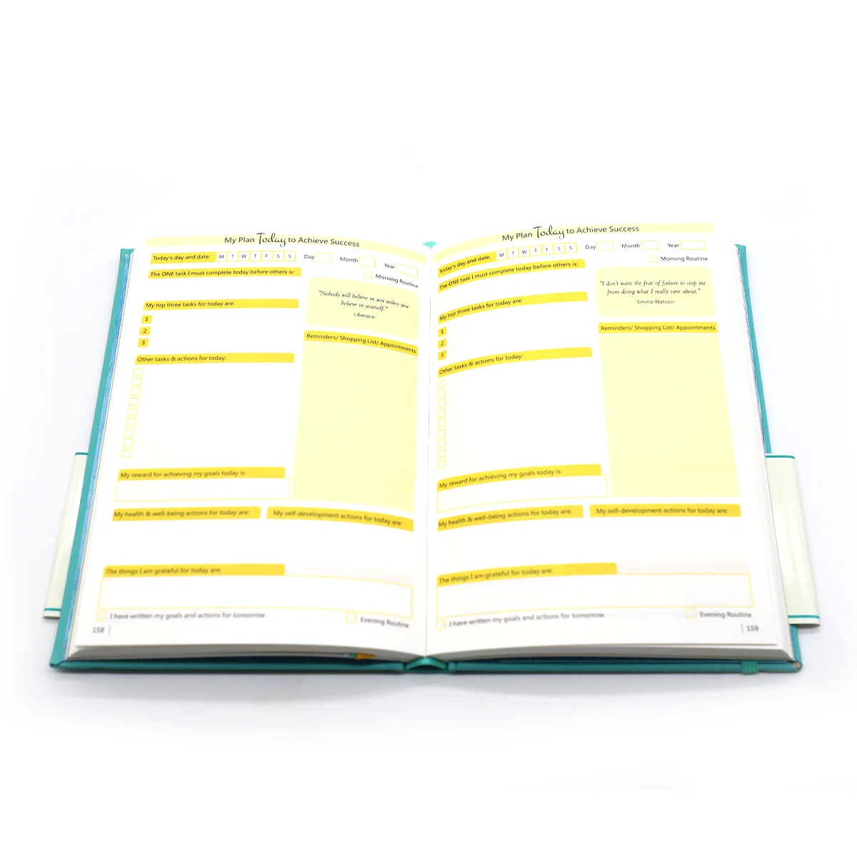 A5 Hardcover Personalized Journals Lined Notebooks Custom