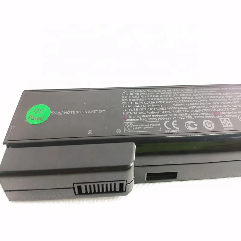 Notebook PCs Original Laptop Battery CC06 CC06X CC06XL HSTNN-F08C For HP EliteBook  8460p 8470p 8560p  8570p