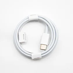 High Quality Quick Charger Cable PVC TPE White 1M Type C Data Cable PD Phone Fast Charging Cable For 11 12 Pro Max