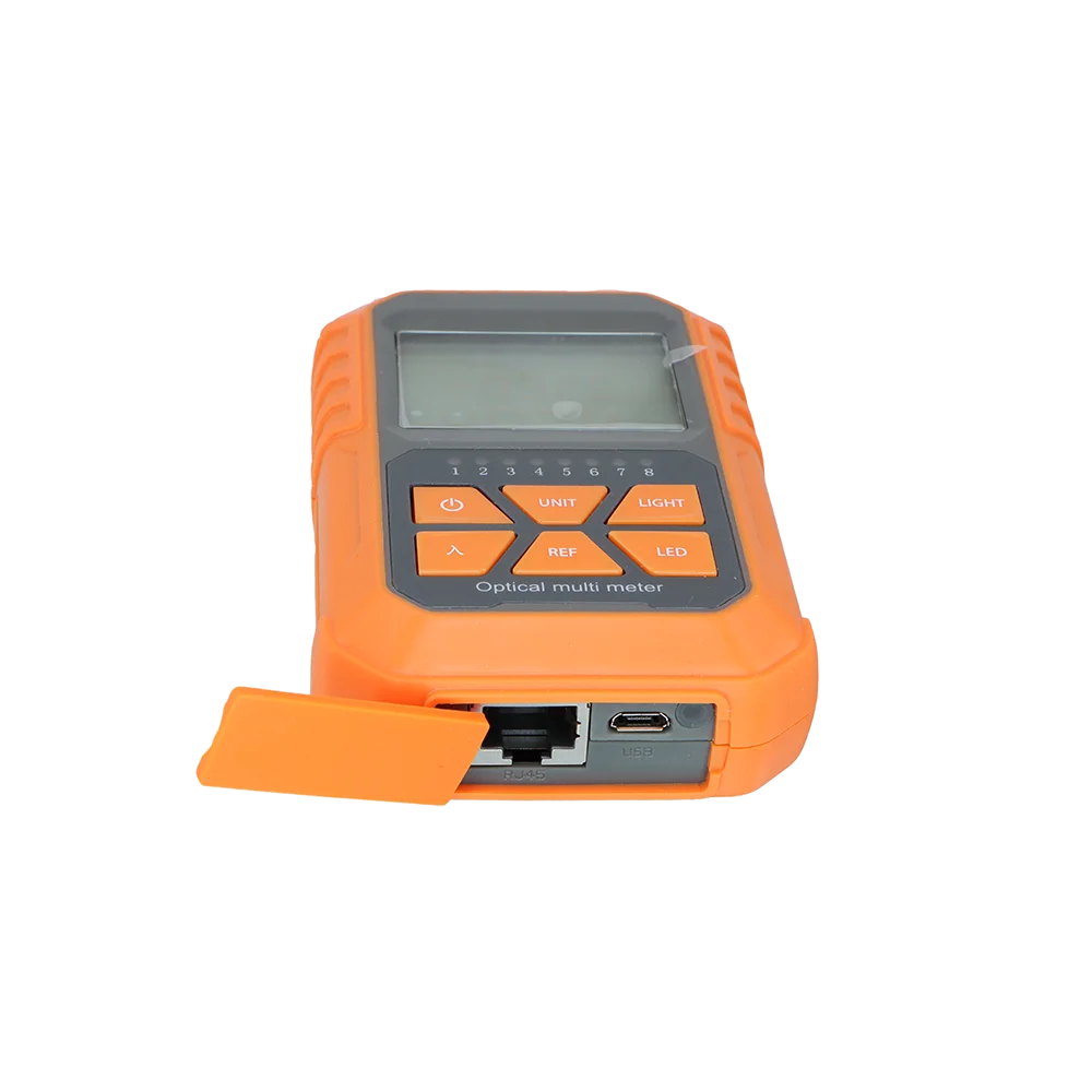 4 in 1 Optical Power Meter Visual Fault Locator 5Km Light Pen LED Lighting OPM Network Fiber Optic Cable Tester Tools