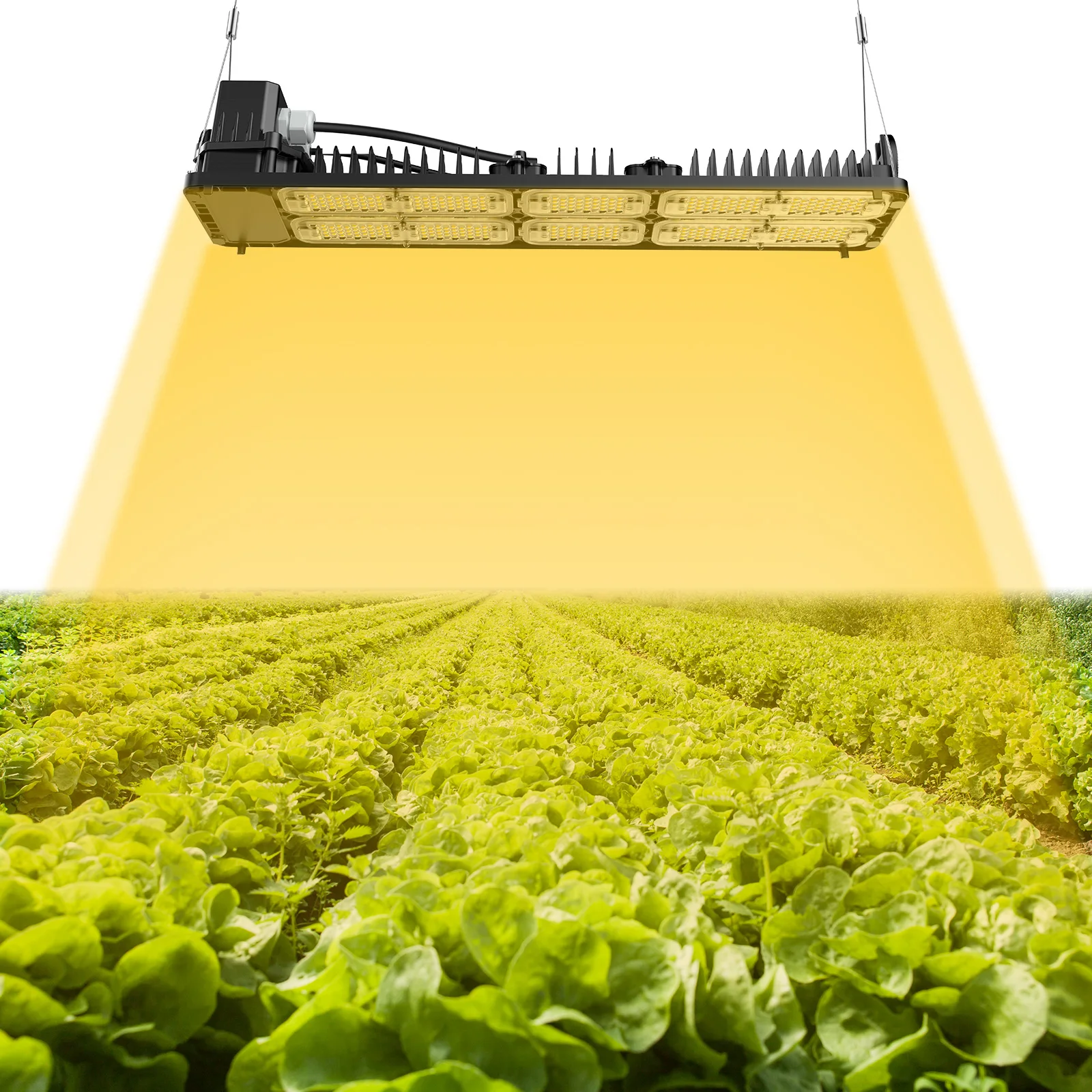 Sansi High PPFD with UV IR Dual Dimmable Control Plant Growing Lighting Indoor Plants Greenhouse Hydroponic Growing Lamps