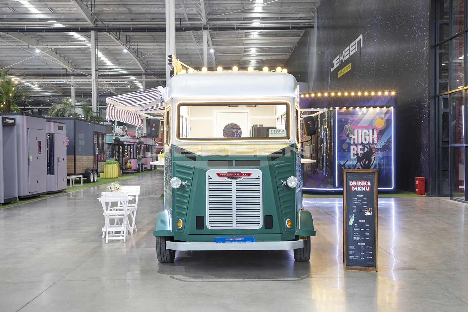 JEKEEN old fashioned ice cream truck