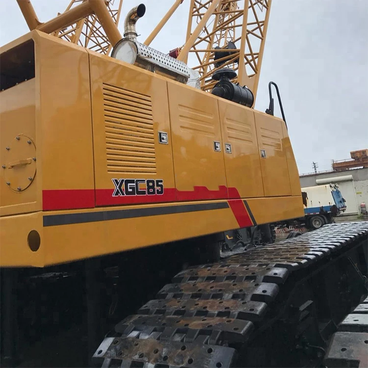 Высокая надежность структура слежения за 85 тонн XGC85 гусеничного крана с 58 м стрела телескопическая Цена по прейскуранту