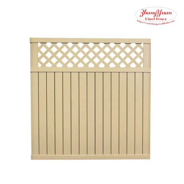 Popular Fence Pvc Panel Wholesale Fences Pvc Plastic Garden Fence Pvc