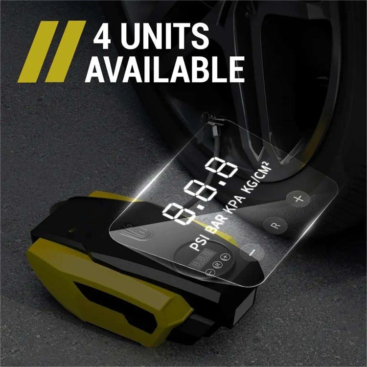 Wholesale Car Electric Pump Wireless Handheld Inflation Car Tyre Air Pump Compressor Mini Portable Air Pump For Car Tires