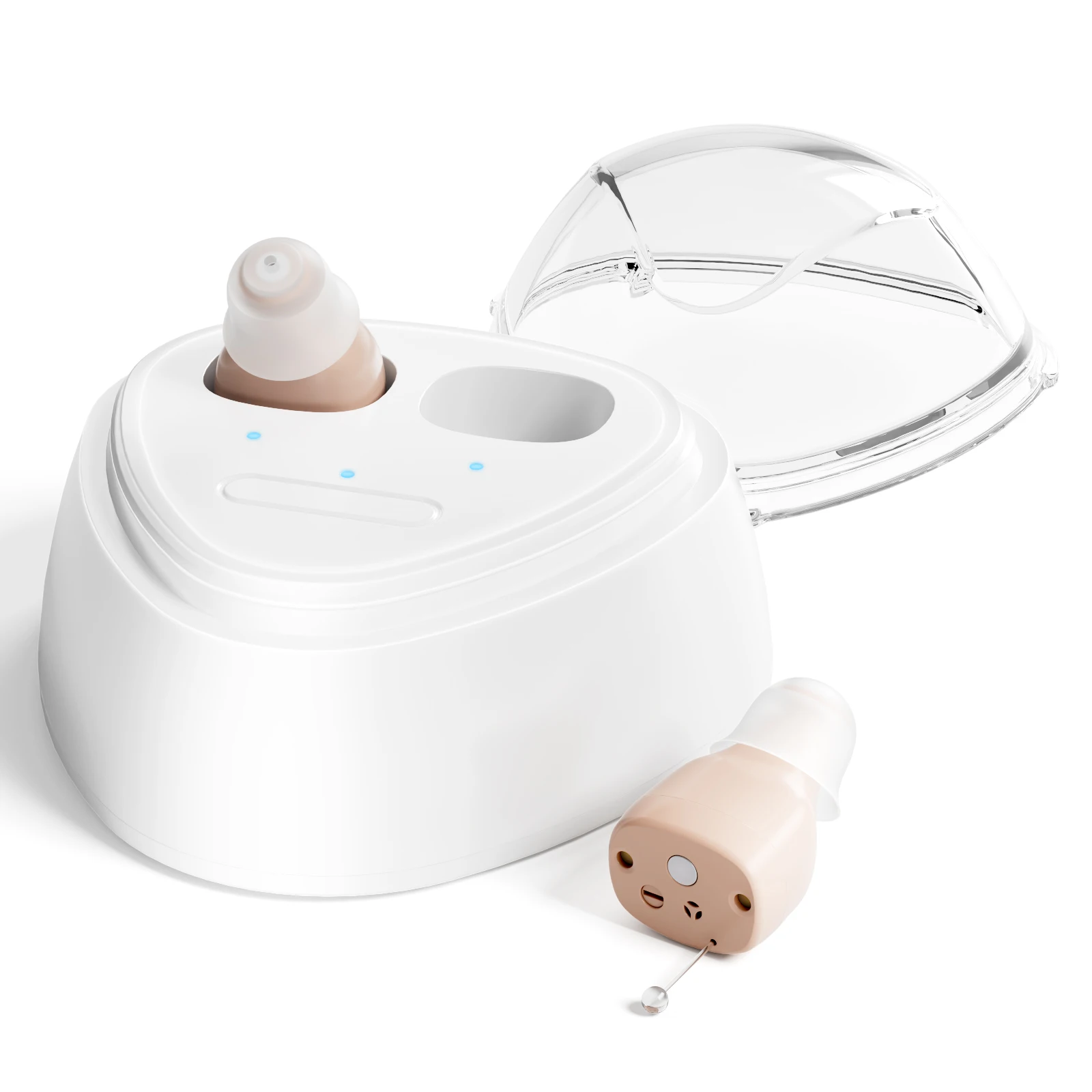 2024 New Design Best Selling Hearing Product Digital Hearing Aid Invisible Rechargeable Sound Amplifiers For Deaf
