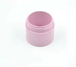 Facial Cream Containers Thin Wall Plastic Lipstick Jar 5ml 15ml 20ml 30ml 50ml  PP Jar Pink Cosmetic Jar