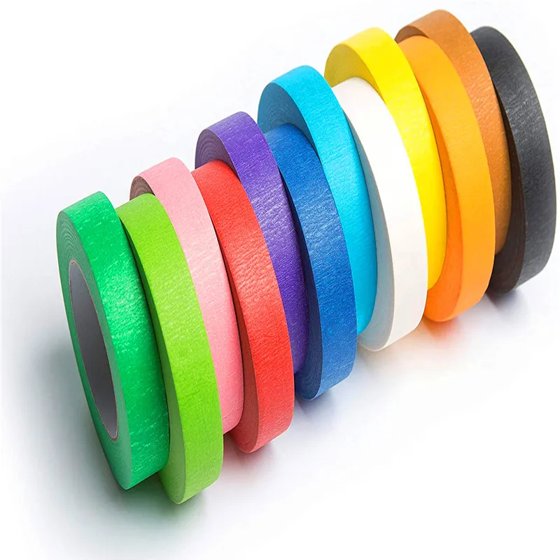 Colorful tape early childhood education masking paper  tape