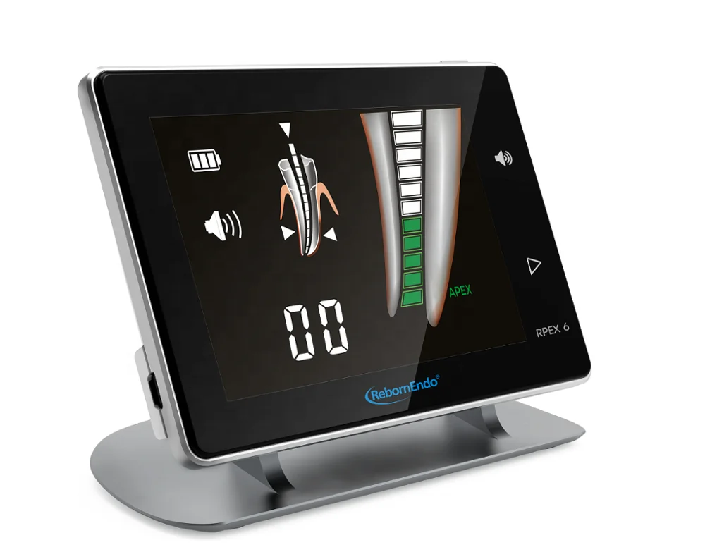 Apex Locator, Anti-interference with high precision digital measurement chip ensures the measurements are accurate.