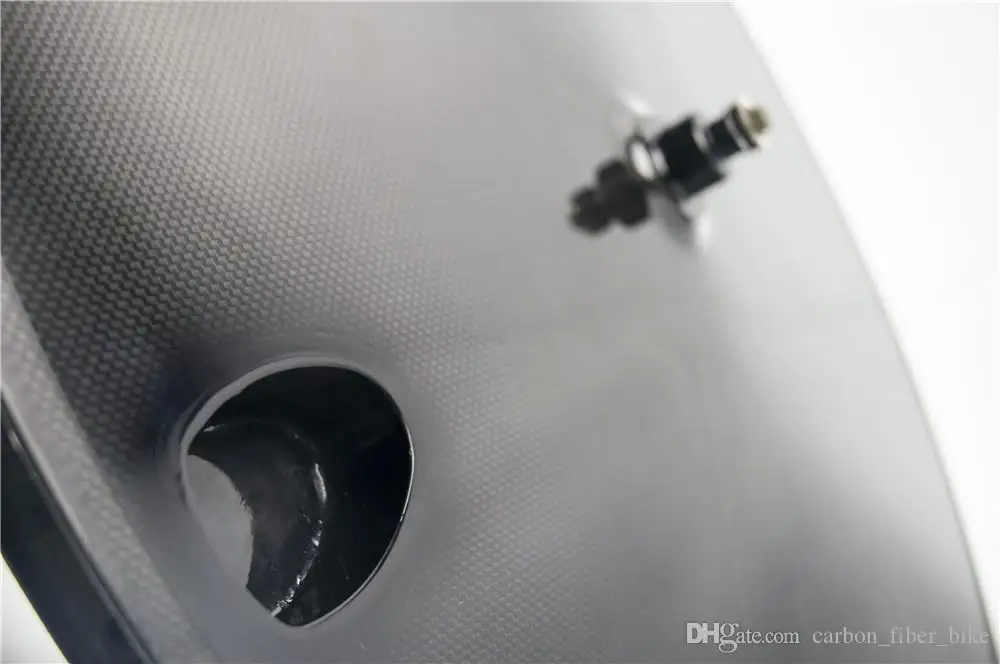 Factory outlet carbon disc wheel 700c road bike wheels super light design disc wheels clincher and tubular disc wheel