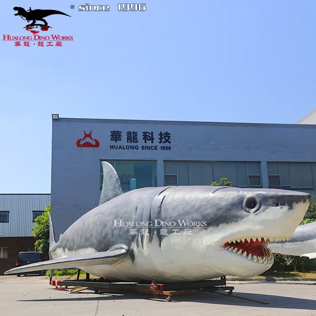 Amusement Park High Quality Simulation Animatronic Shark  for Sale