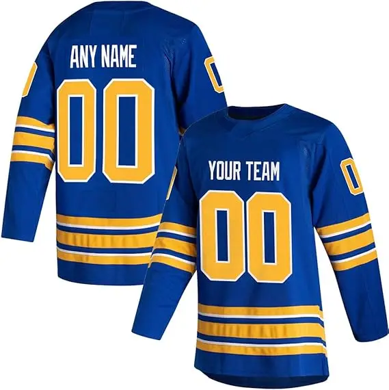 2024 ealer stitched ice  hockey jersey uniform sets men ice hockey jerseys custom design