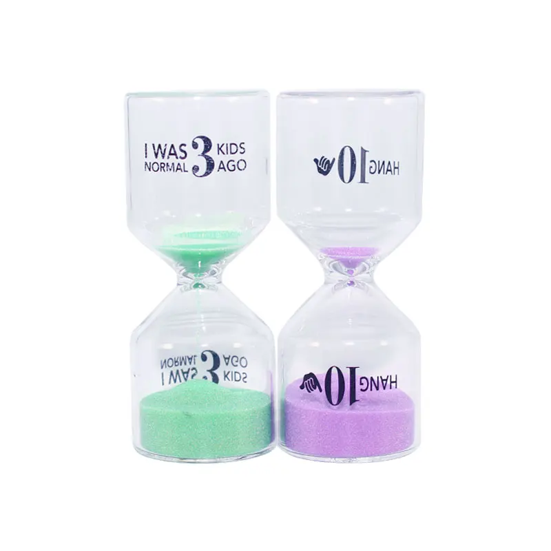 3Min Mini Hourglass for Shower Timer/Teeth Brushing Timer with Suction Cup Lead-free Time Hourglass Countdown timer Clock
