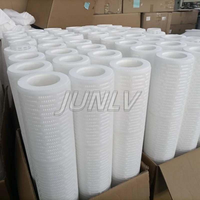 JUNLV China manufacturer water filter element HFU640UY100J High Flow Large Pp Pleated Water Filter Cartridge