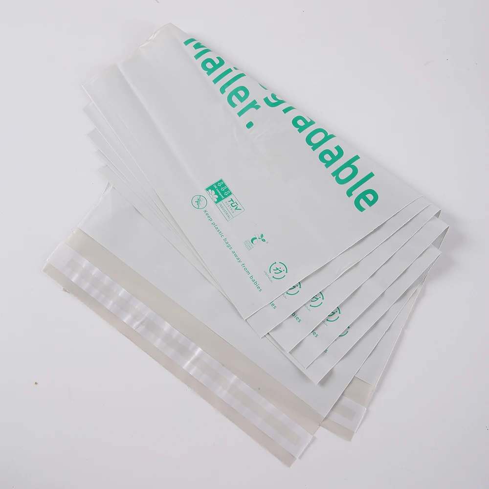 Manufacturer  100% Compostable Plastic Envelopes Shipping Courier Poly Mailing Bags For Shipping